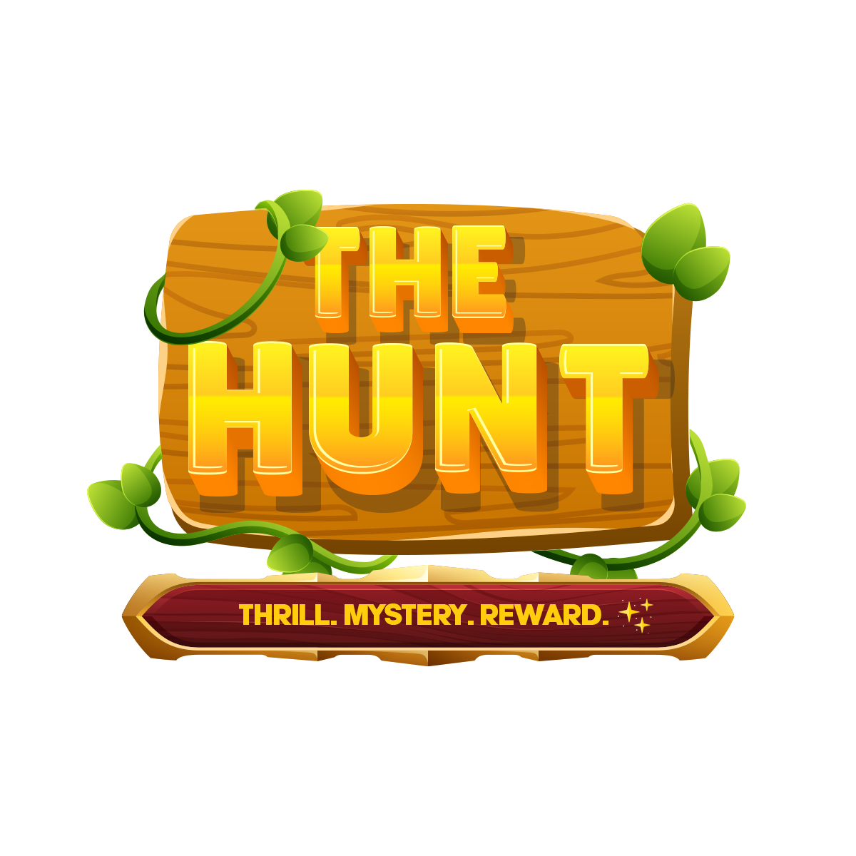 the hunt logogo and byline