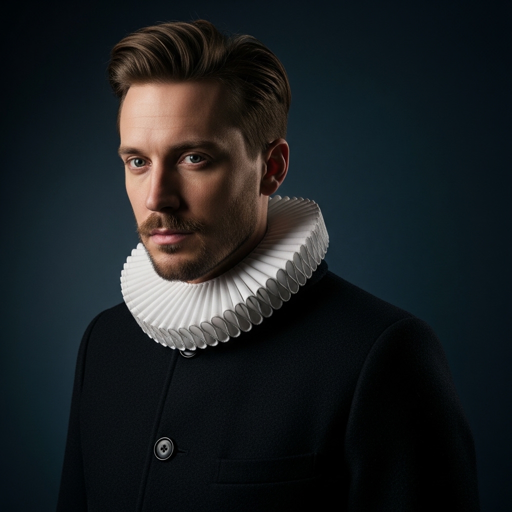 Ruffled Collars 1600s Europe