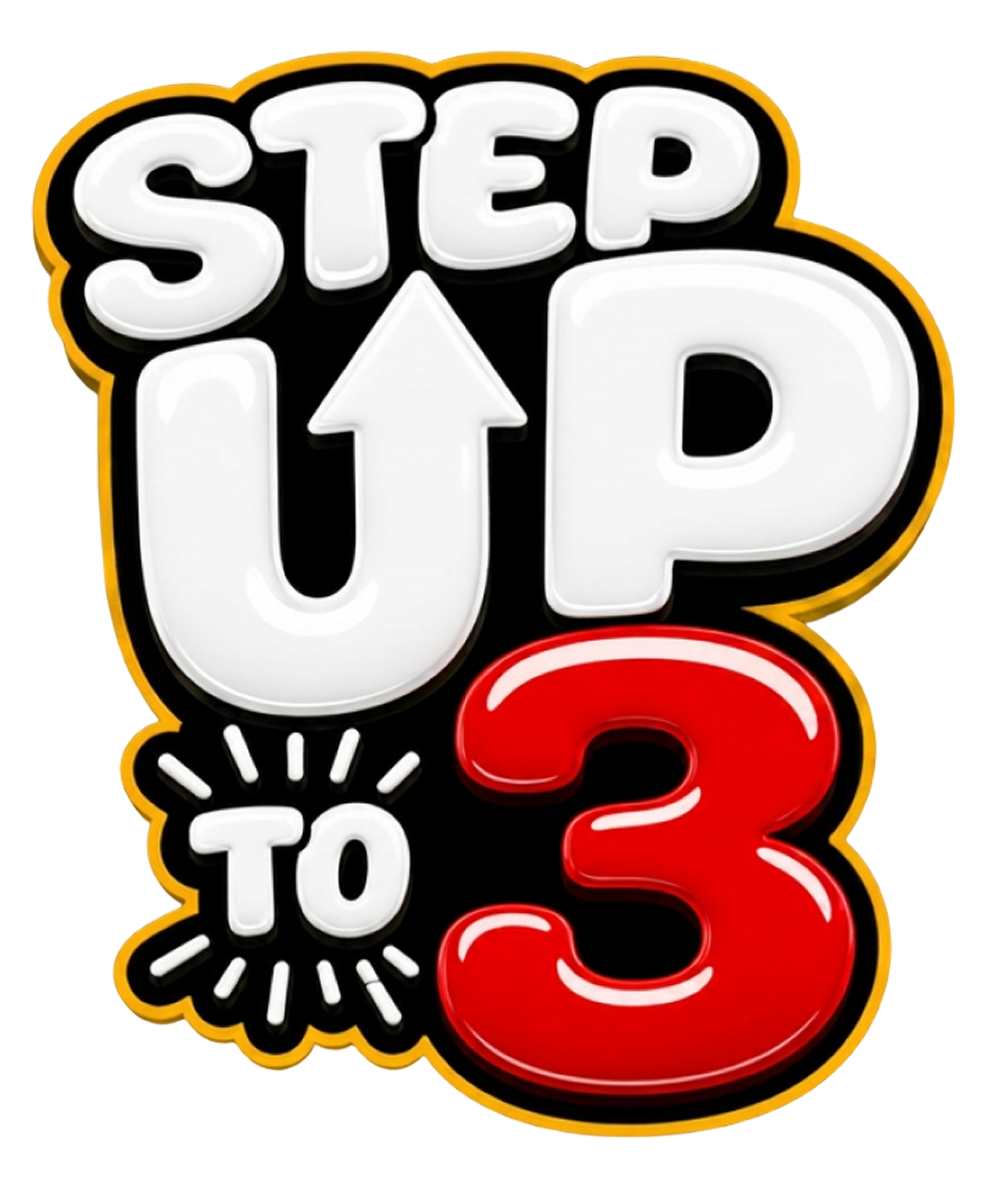 Step Up to 3 Logo